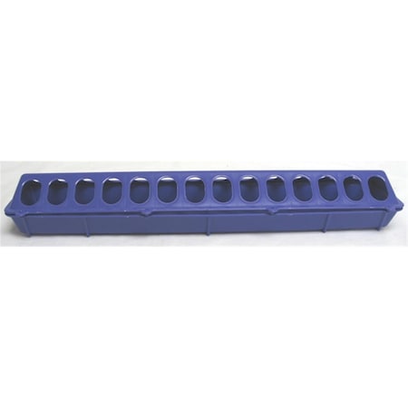 Miller Mfg Flip-top Poultry Feeder- Purple 20 Inch - 820PURPLE 957685